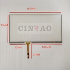 الأصلي سيارة TFT LCD محول الأرقام سوني XVA-AX4000 167 * 93 مللي متر شاشة تعمل باللمس