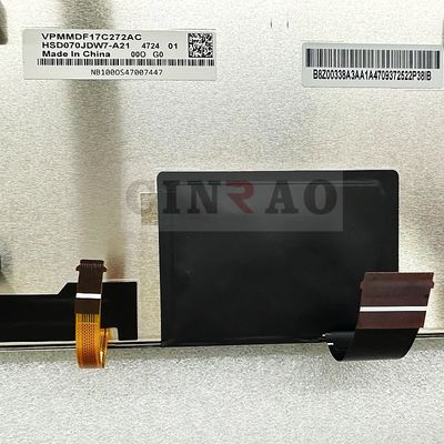 7 بوصة 800*480 شاشة LCD HSD070JDW7-A21 لوحة شاشة السيارة WLED LVDS GPS Navigation