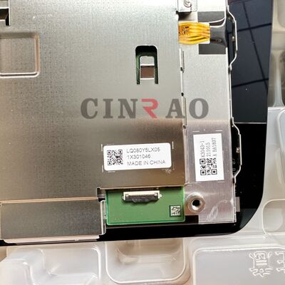 شاشة LCD 8 بوصة LQ080Y5LX05 لوحة شاشة السيارة لـ Ford Taurus 2021 Sync4 GPS Navigation