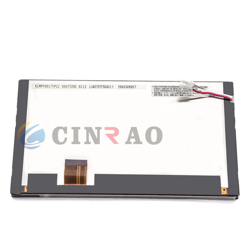 7.0 بوصة شارب LQ070T5GG11 السيارات شاشة عرض LCD لاستبدال قطع غيار السيارات والسيارات