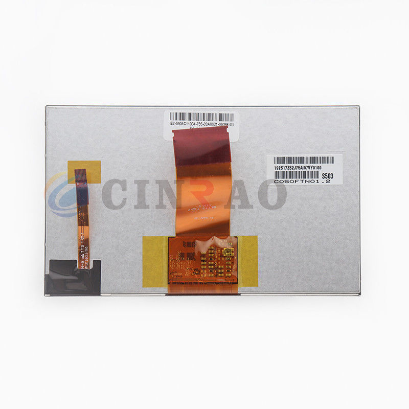 لوحة عرض LCD 5.0 ​​بوصة / شاشة AUO LCD C050FTN01.2 قطع غيار سيارات GPS
