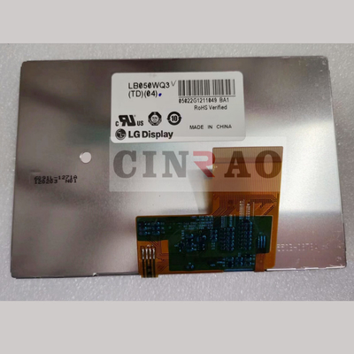 شاشة إل جي LCD للسيارة LB050WQ3 (TD) (04) 5 "480 * 272 TFT لوحة عرض LCD الصناعية